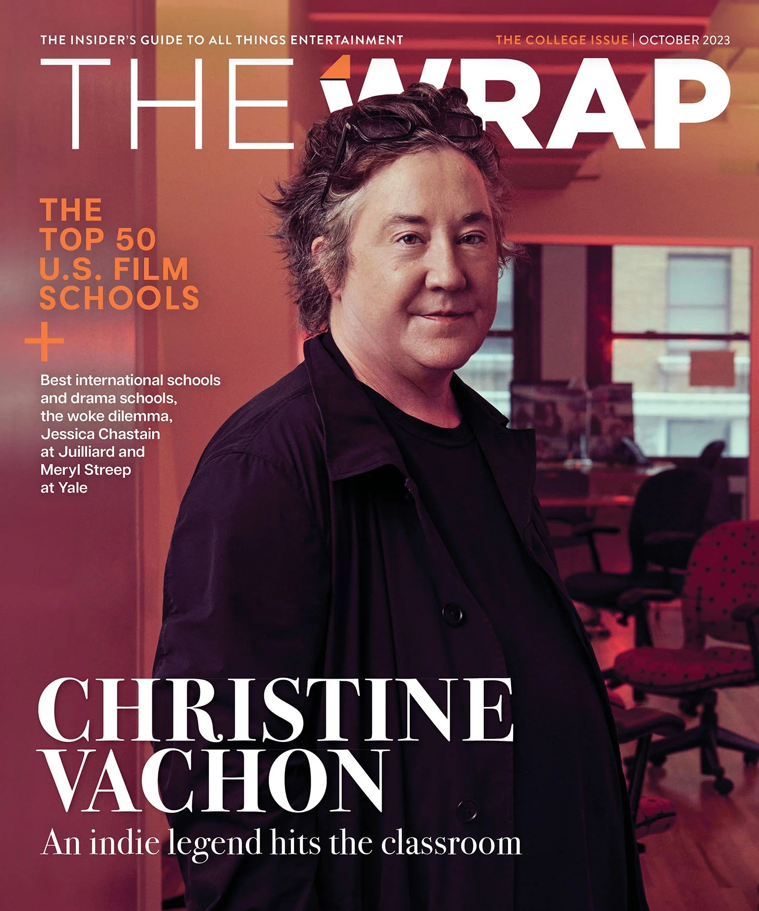 Christine Vachon, CollegeWrap cover